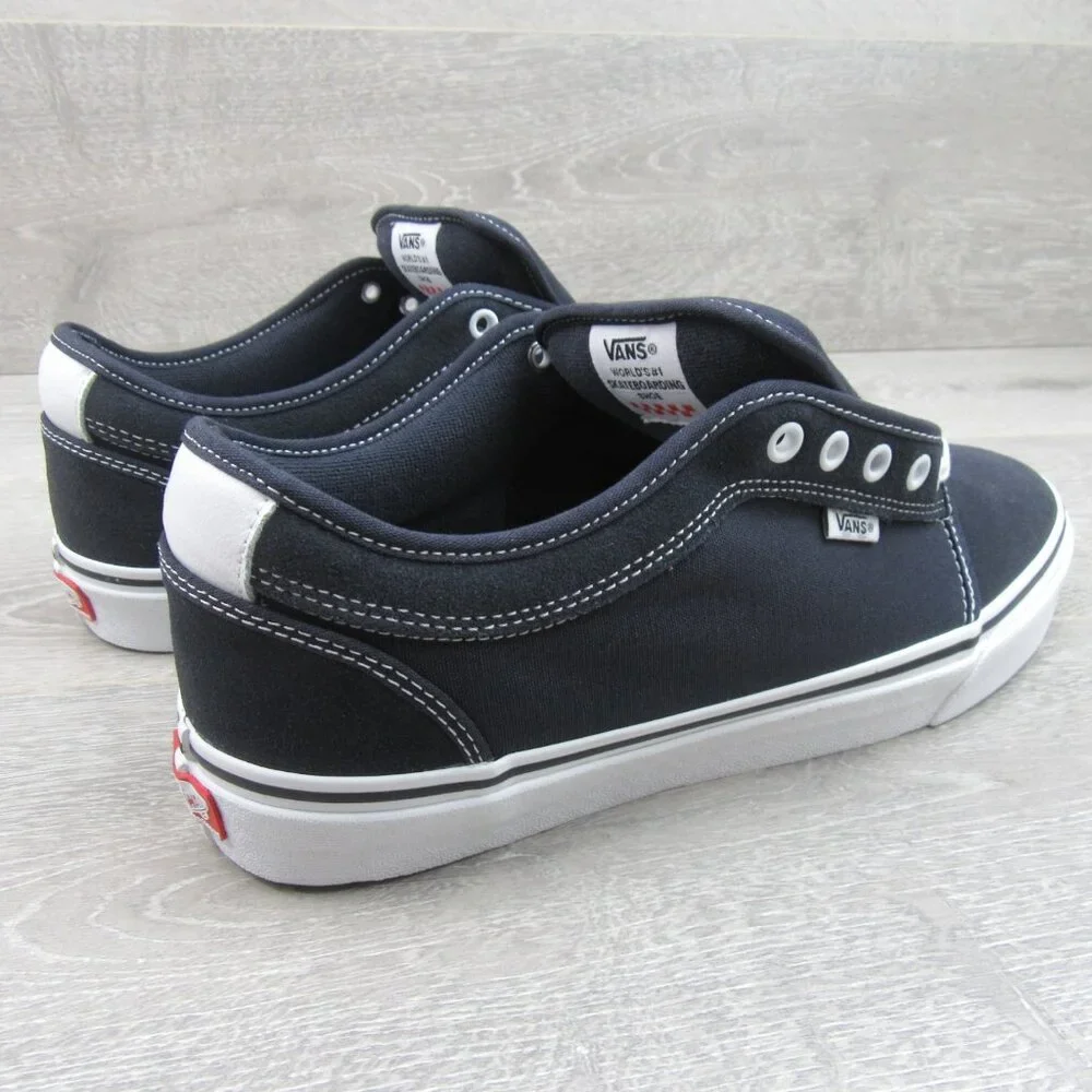 Vans Skate Chukka Low Shoe Dark Navy Blue Mens Size 11 NEW - Picture 7 of 15